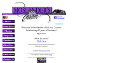 Desktop Screenshot of moslanders.com